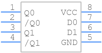 SY100EPT22VZG - Microchip - PCB symbol