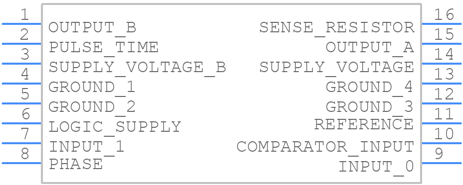 E-PBL3717A - STMicroelectronics - PCB symbol