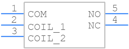 HFD41A/024-H3 - Hongfa - PCB symbol