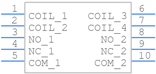 HFKD012-2ZST - Hongfa - PCB symbol