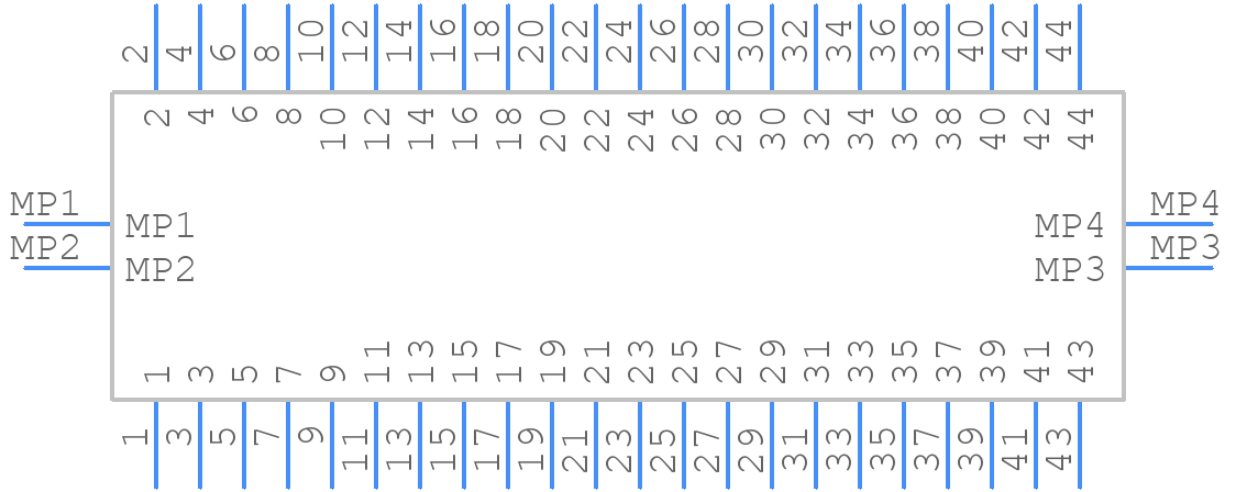 AXE544124 - Panasonic - PCB symbol