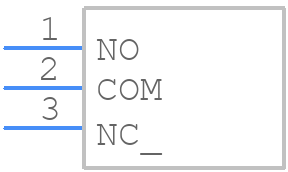 7101TCQE - LITTELFUSE - PCB symbol