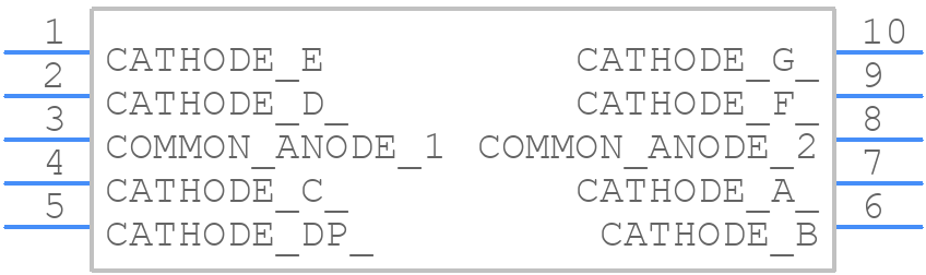 ACSA02-41SURKWA-F01 - Kingbright - PCB symbol