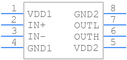 NCD57090CDWR2G - onsemi - PCB symbol