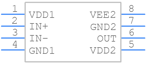 NCV57090BDWR2G - onsemi - PCB symbol