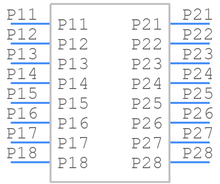 PET-02-01-S-VT - SAMTEC - PCB symbol