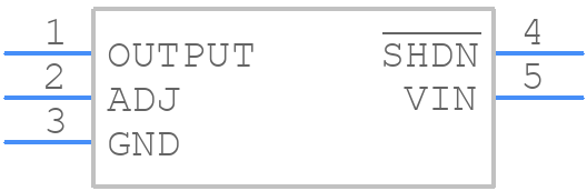 LT1129CT#PBF - Analog Devices - PCB symbol