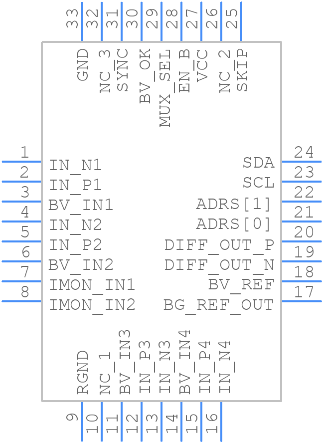 NCP45495XMNTWG - onsemi - PCB symbol
