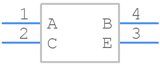 TLP781 - Toshiba - PCB symbol