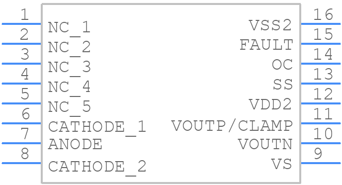 ACPL-351J-000E - Avago Technologies - PCB symbol