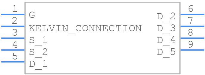 SiHH125N60EF - Vishay - PCB symbol