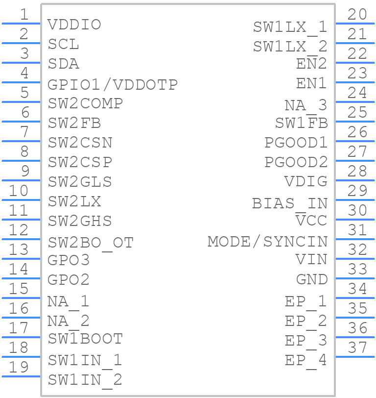 MFS5600AMMA7ES - NXP - PCB symbol