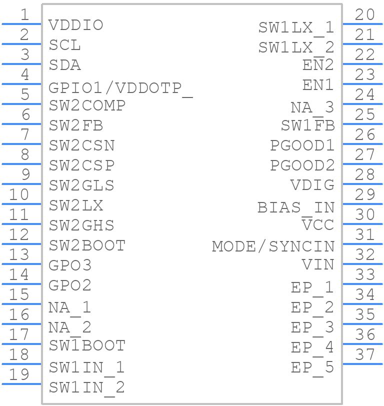 MFS5600AMMA0ES - NXP - PCB symbol