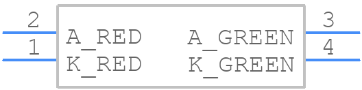 XZMDKVGX56W-HTA - SunLED - PCB symbol