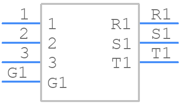 RCJ6FI-V - Neutrik - PCB symbol