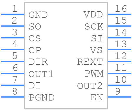 L9958SBTR - STMicroelectronics - PCB symbol