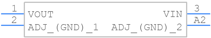 AP1115AY15L-13 - Diodes Incorporated - PCB symbol