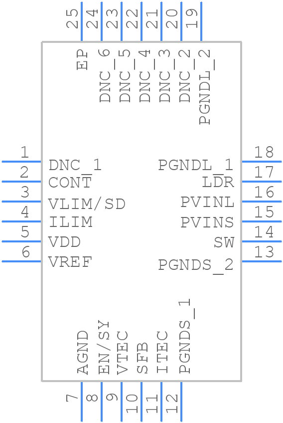 ADN8833ACPZ-R7 - Analog Devices - PCB symbol