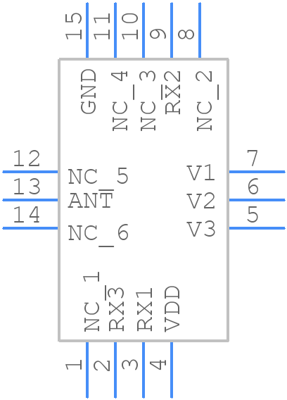 BGS13GA14E6327XTSA1 - Infineon - PCB symbol