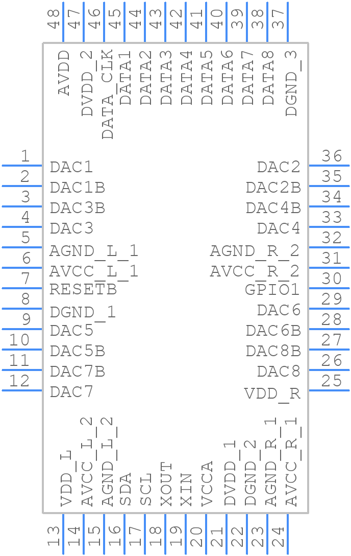 ES9026PRO - ESS Technology - PCB symbol