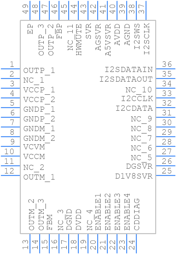 FDA903Q-V0Y - STMicroelectronics - PCB symbol