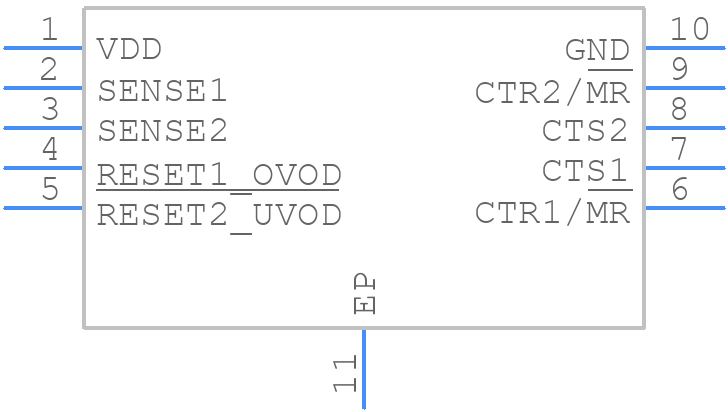 PS37F010122DSKR - Texas Instruments - PCB symbol