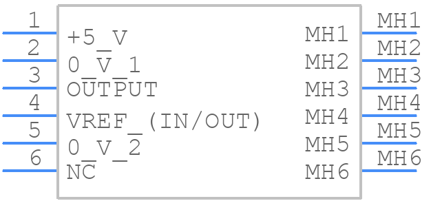 HAIS100-TP - LEM - PCB symbol