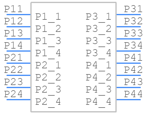 EPTS-2-P-D-VT-02 - SAMTEC - PCB symbol