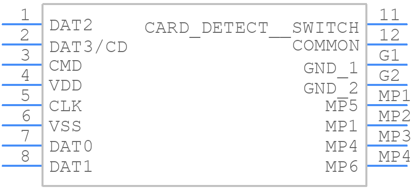SCHA4B0100 - ALPS Electric - PCB symbol