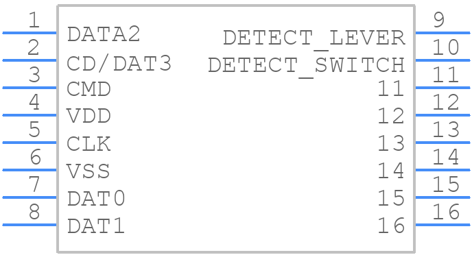 504077-1891-TR600 - Molex - PCB symbol