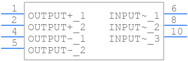VUO34-18NO1 - LITTELFUSE - PCB symbol