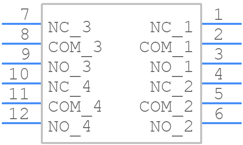 MFS401N-2-Z - Nidec Copal - PCB symbol