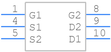 FDMC7208S - onsemi - PCB symbol