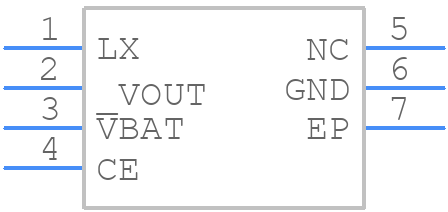 XC9140B3814R-G - Torex - PCB symbol