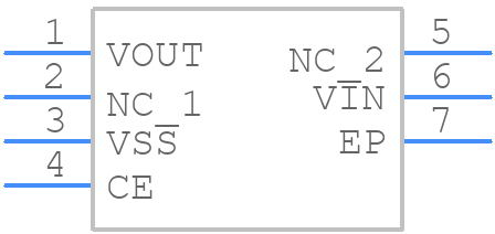 XC8111AA018R-G - Torex - PCB symbol