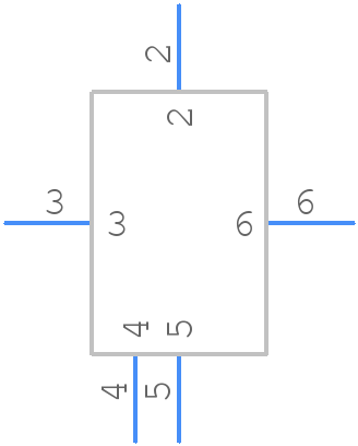 PJ-3582-B - XKB Connectivity - PCB symbol