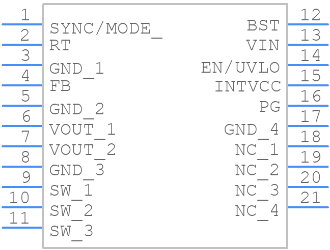 LT8337EV#PBF - Analog Devices - PCB symbol