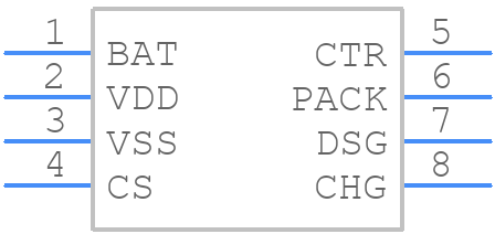 BQ298009RUGR - Texas Instruments - PCB symbol
