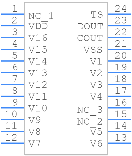 BQ7721605PWR - Texas Instruments - PCB symbol