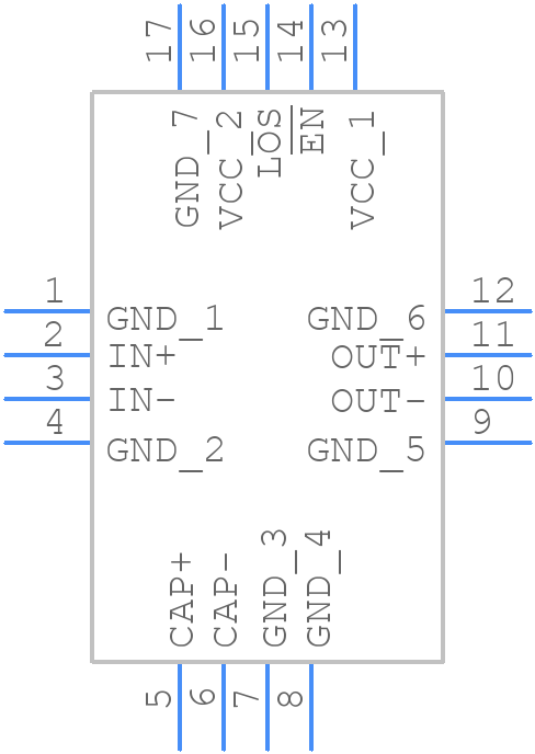 DS15EA101ASQ/NOPB - Texas Instruments - PCB symbol