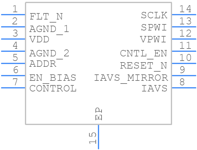 LM10000SDX/NOPB - Texas Instruments - PCB symbol