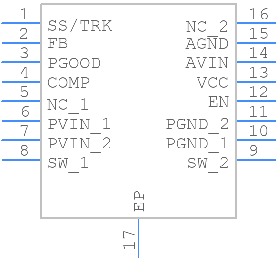 LM20123QMHE/NOPB - Texas Instruments - PCB symbol