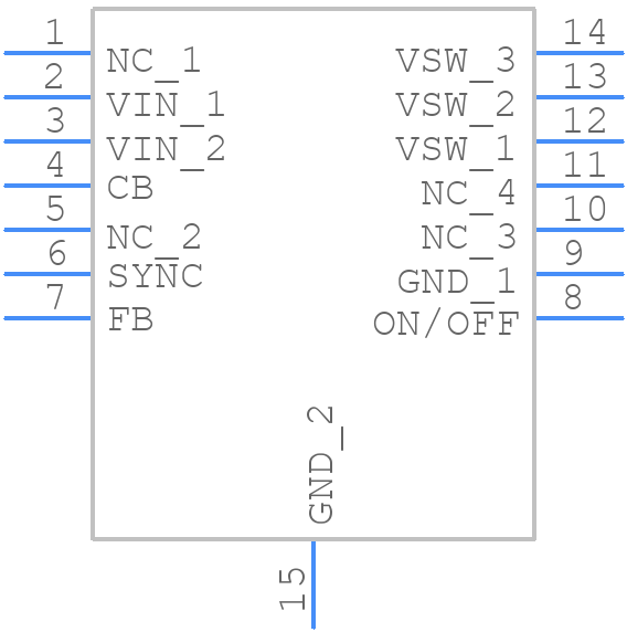 LM2677SD-3.3/NOPB - Texas Instruments - PCB symbol