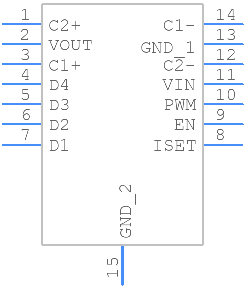 LM27951SDX/NOPB - Texas Instruments - PCB symbol