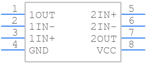 LM2903BQDDFRQ1 - Texas Instruments - PCB symbol
