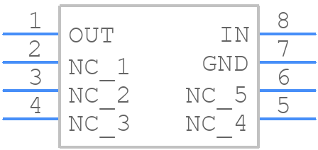 LM2936QMMX-3.3/NOPB - Texas Instruments - PCB symbol