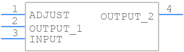 LM317MQDCYRBO - Texas Instruments - PCB symbol