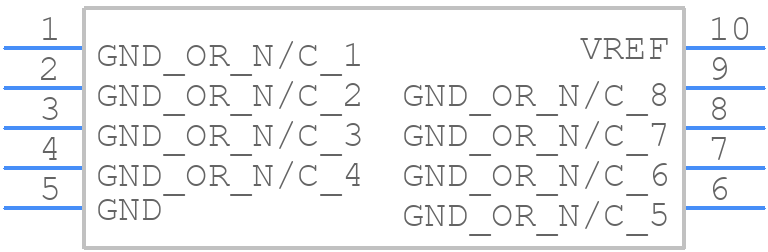 LM4050WG2.5RLQV - Texas Instruments - PCB symbol