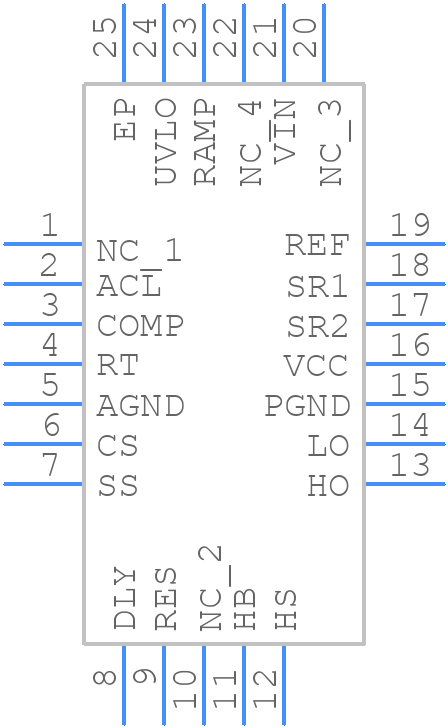 LM5039SQX/NOPB - Texas Instruments - PCB symbol