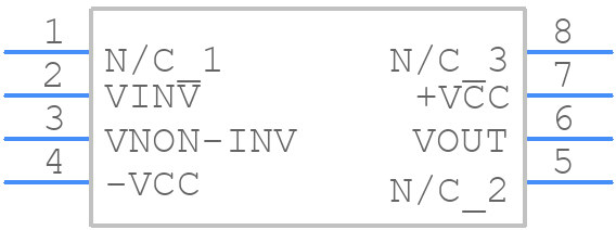 LMH6702JFLQMLV - Texas Instruments - PCB symbol